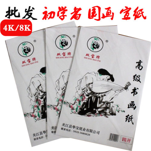 宣纸画画小学生书法毛笔练习