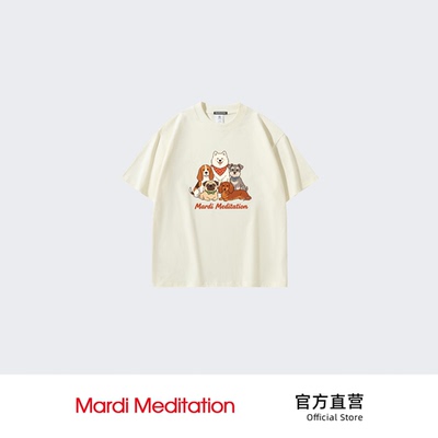 MardiMeditation短袖T恤夏季新款