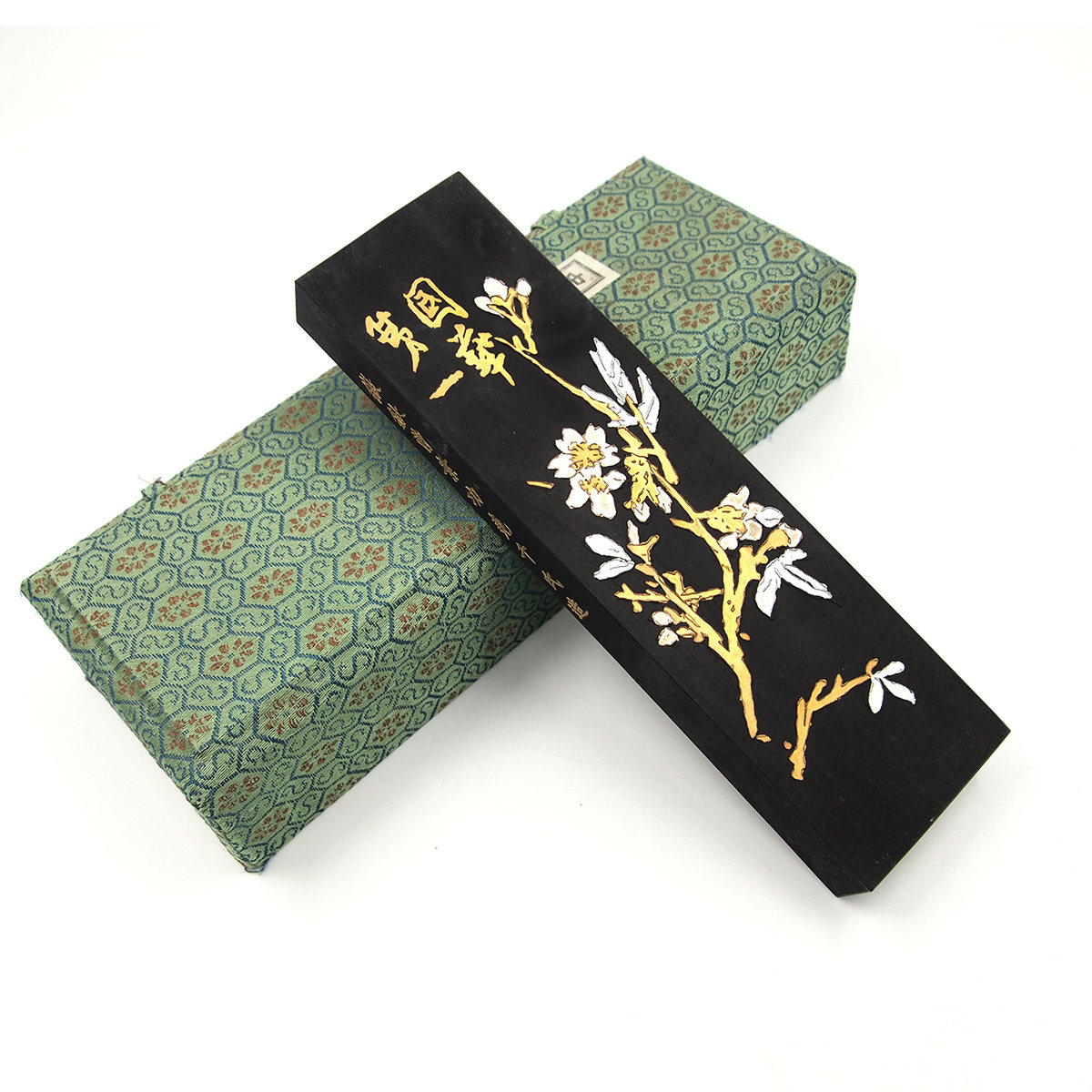 上海曹素功墨锭【500g铁斋翁书画宝墨】油烟墨101书法 国画墨块