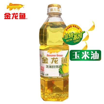 金龙鱼玉米油食用油l非转基因胚芽油家用压榨油植物烘焙用油