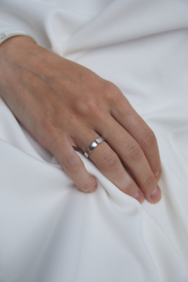 ABOAB男女925银厚镀金高级戒指