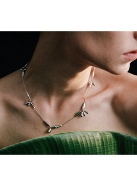 ABOAB  PASTORALE系列Sprout项链 原创设计 极简 轻奢 百搭