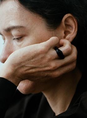 黑玛瑙原创设计手捏肌理