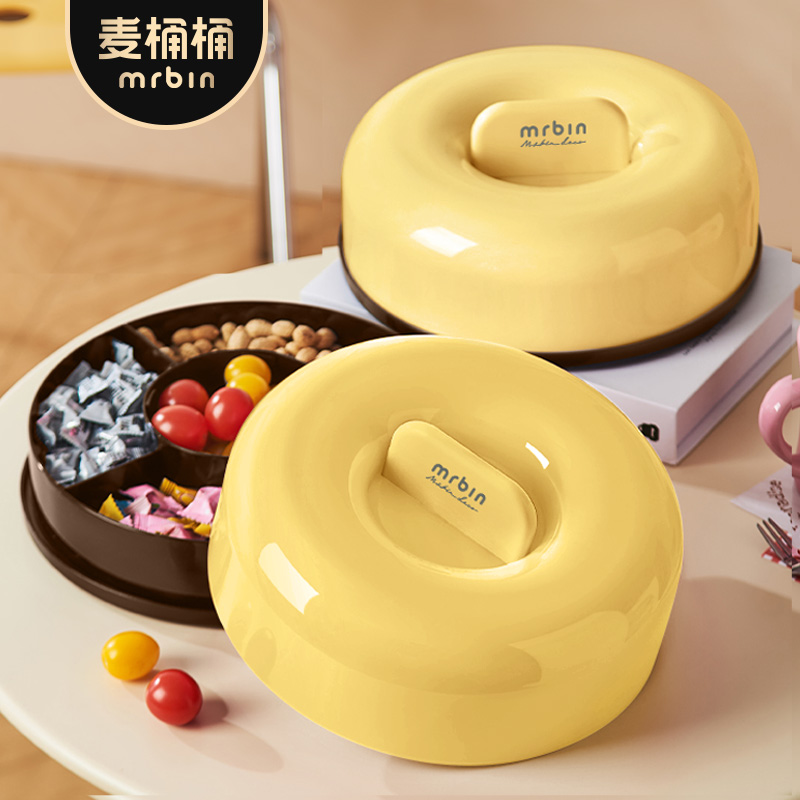 麦桶桶干果盘可露丽新款糖果盒