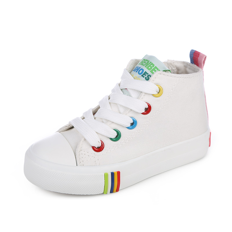 Chaussures enfants en toile suture de voiture pour printemps - semelle caoutchouc - Ref 1036779 Image 3