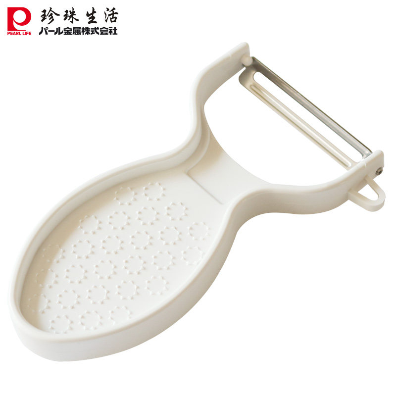 珍珠生活GP-1563 日本进口刨刀 实用水果削皮器 蒜蓉擦抹器,厨房/烹饪用具,水果削皮器,淘宝优惠券,粉丝福利购,淘宝优惠卷