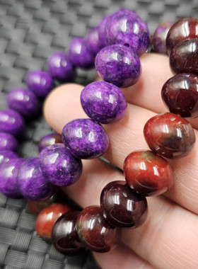 优化舒俱来算盘珠玉石手链