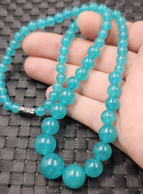 包邮天湖蓝塔链玉石项链