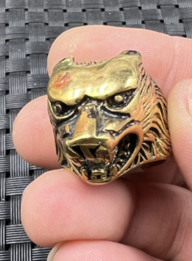 合金豹子头戒指饰品手饰指环