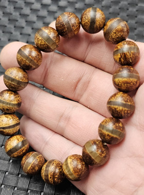 包邮10毫米线型玛瑙圆珠玉石手链