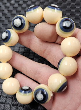 人造蜜蜡圆珠手链一眼天珠手链