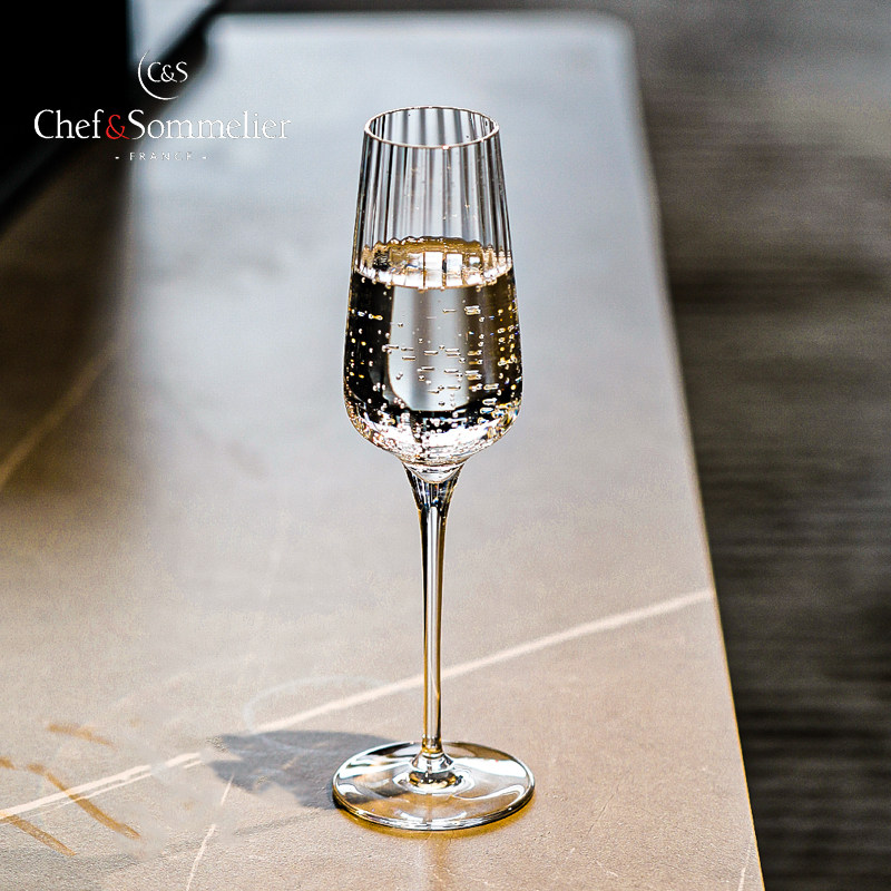 弓箭CS/法国进口吧台高颜值水晶玻璃菱纹高脚香槟起泡酒杯高档,餐饮具,异形/个性酒杯,淘宝优惠券,粉丝福利购,淘宝优惠卷