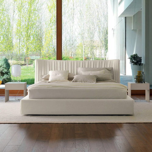 床德加现代轻奢双人床软床