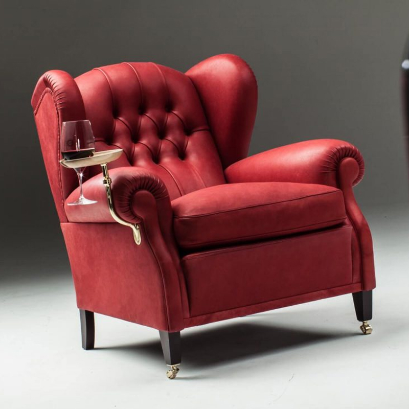 德加意式极简头层牛皮