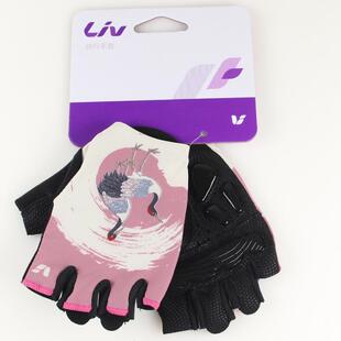 liv女 短指半指公路山地自行车户外骑行手套 新品 捷安特GIANT夏季