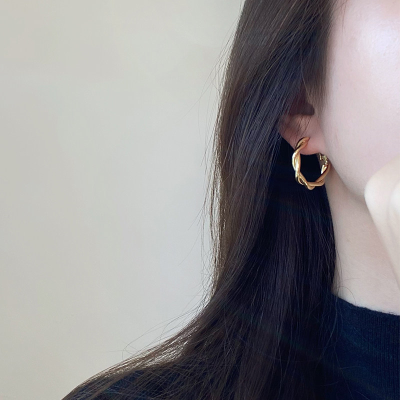 小众设计sevenlcy时髦通勤耳环