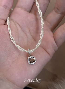 1.15上新85折【赫拉情书】绝美两戴可拆吊坠！珍珠缠绕项链锁骨链