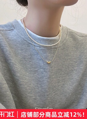 小众设计高级双层叠戴项链
