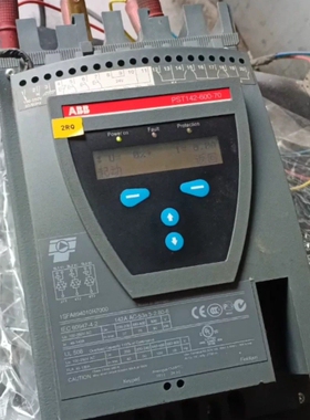 ABB软启动器PST142，75千瓦在线软启动器，功能正常， 议价