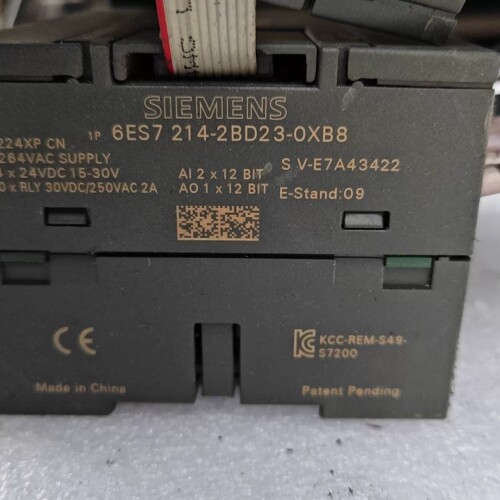 出西门子PLC，型号CPU 224XP CN（6ES7 21 议价