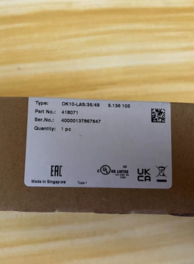 倍加福P+F 色标传感器 DK10-LAS/35/49 货 议价