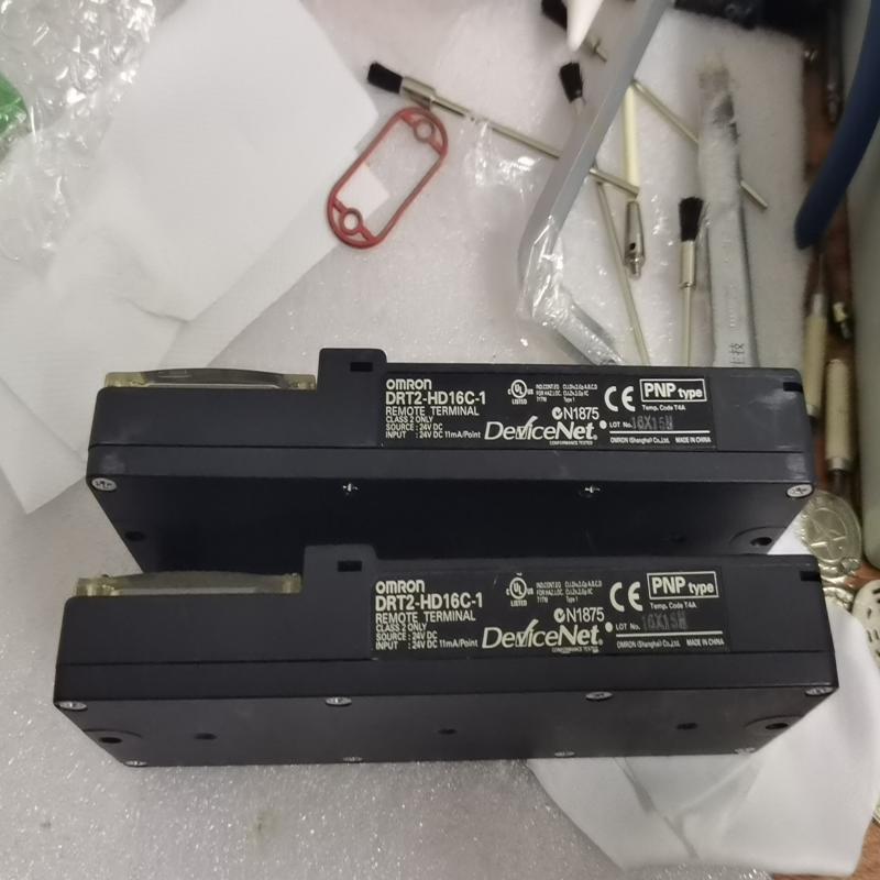 拆机欧姆龙远程模块，型号：DRT2-HD16C-1，(议价）