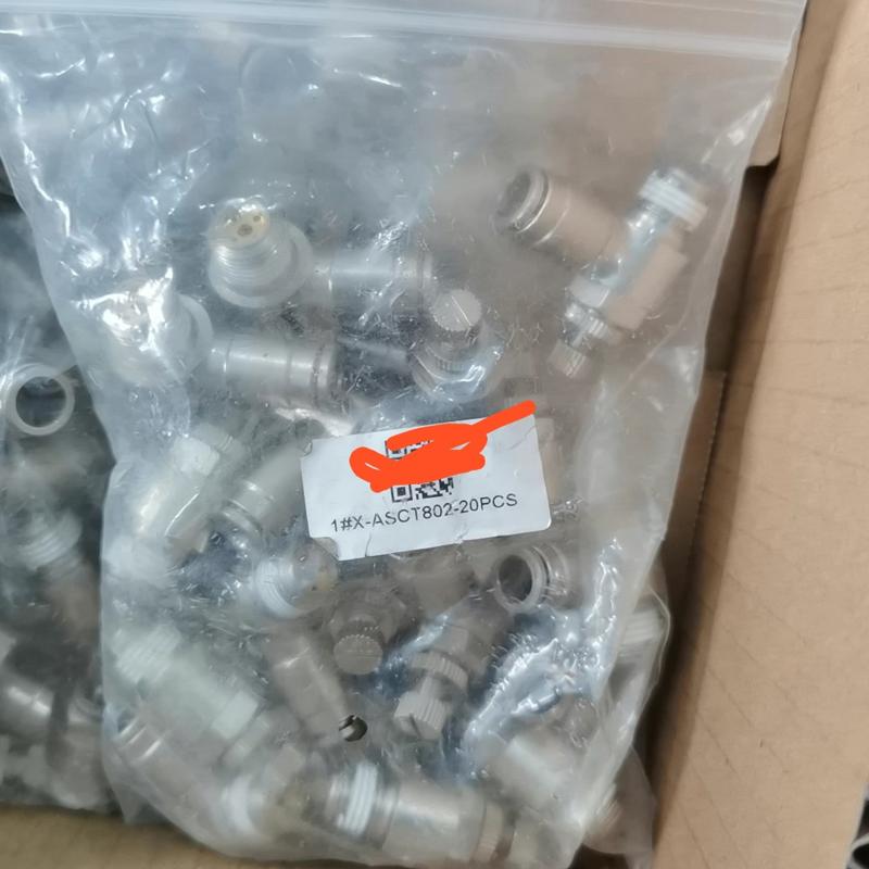 亚德客节流阀ASCT802-20PCS一分丝口8个气(议价）