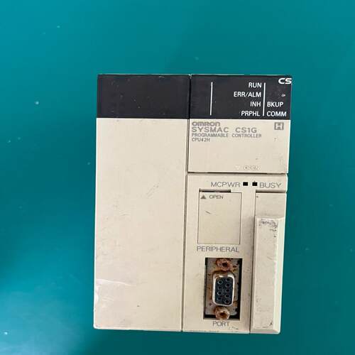 欧姆龙plc cpu cs1g-cpu42，功能完好(议价）