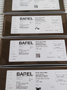 二手拆机挪威BAREL AS镇流器HFXE236 E1003 议价