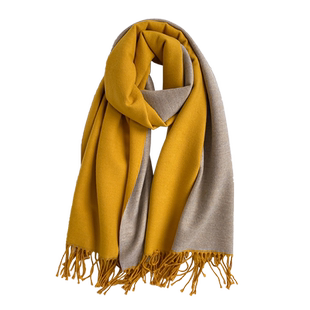 围巾女冬季韩版百搭两用保暖纯色披肩仿羊绒长款加厚秋冬双面围脖