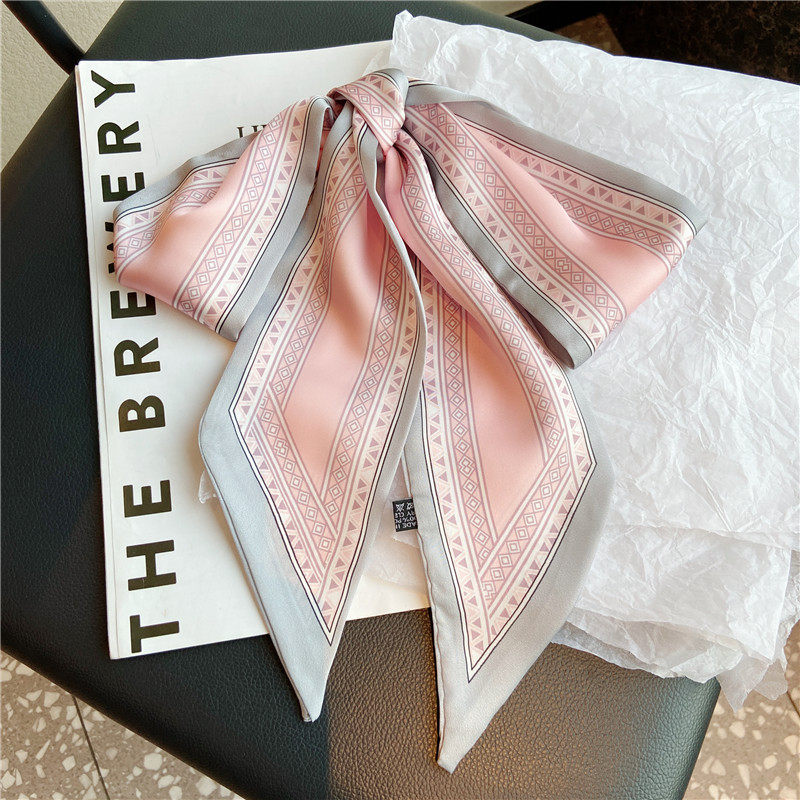 法式优雅双面复古高级多功能ins发带女绑发飘带丝巾小众长条领巾,服饰配件/皮带/帽子/围巾,围巾/丝巾/披肩,淘宝优惠券,粉丝福利购,淘宝优惠卷