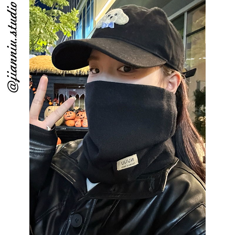 户外骑行防寒加长护脖颈保暖口罩