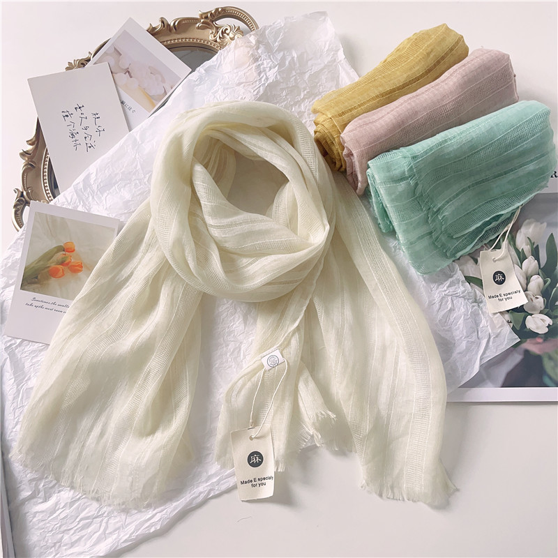 知性丝巾少女气质百搭文艺女