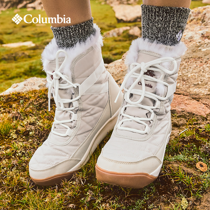 哥伦比亚保暖防水抓地缓震雪地靴