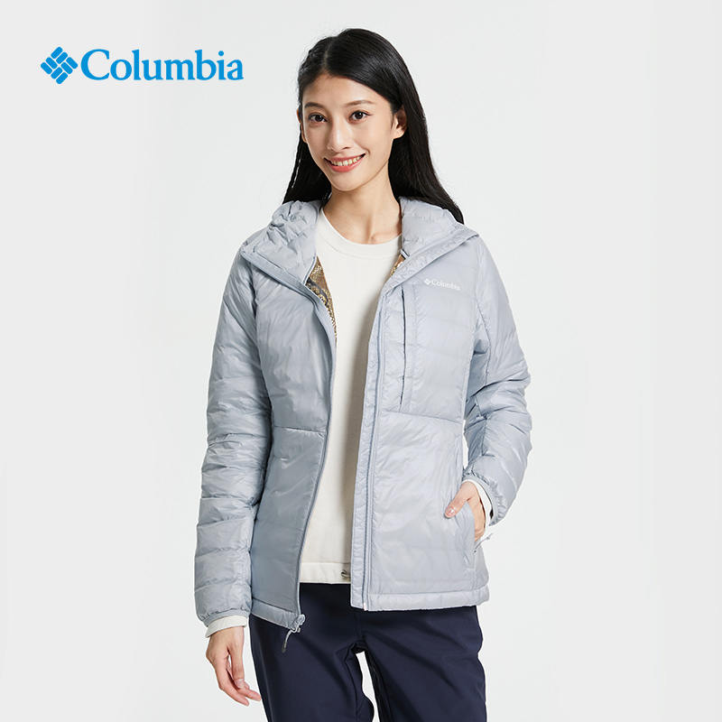 Columbia哥伦比亚户外女子保暖防风衣防寒服品牌鹅绒羽绒服WR794