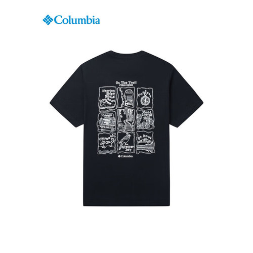 Columbia25春夏新款短袖T恤男