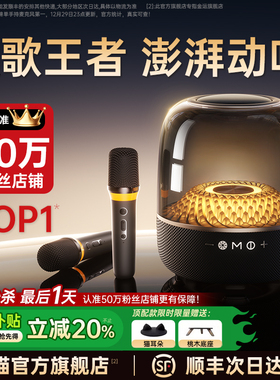 金运话筒音响一体麦克风家用K歌家庭ktv音响箱套装唱歌无线卡拉ok