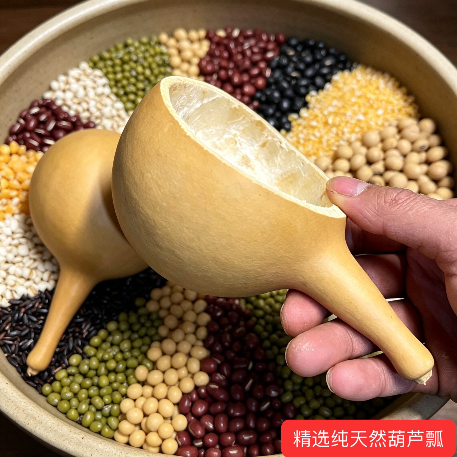 纯天然葫芦瓢小号五谷杂粮米面小勺子茶漏厨房餐厅影视道具工艺品