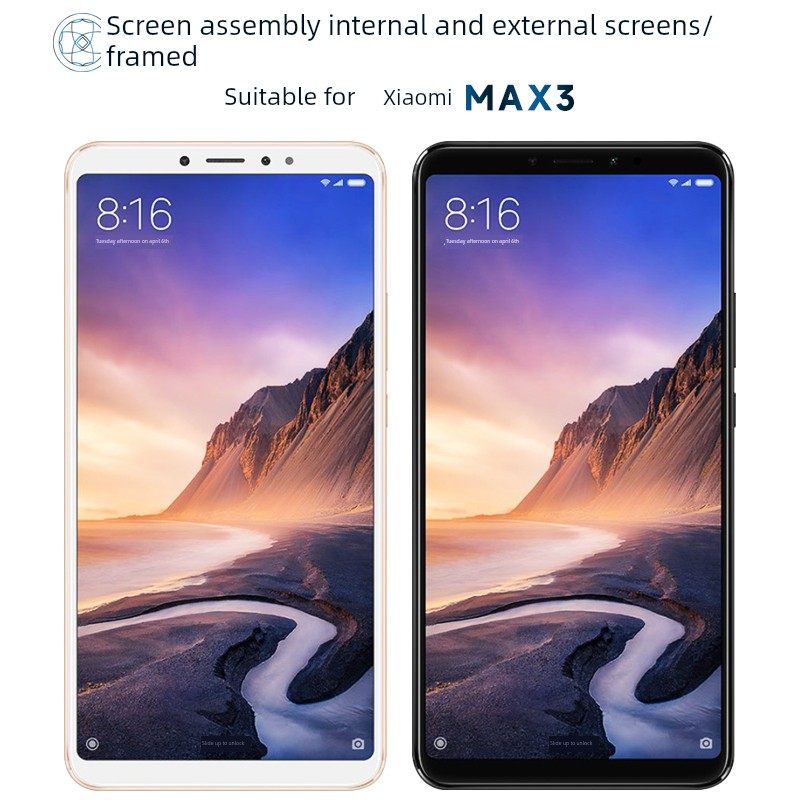适用屏幕用小米Max3屏幕组装与框架Max3触摸屏液晶显示屏内外屏集