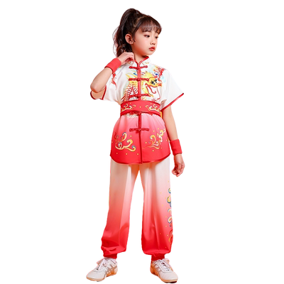 吉米佳仕男女童少儿武术训练服