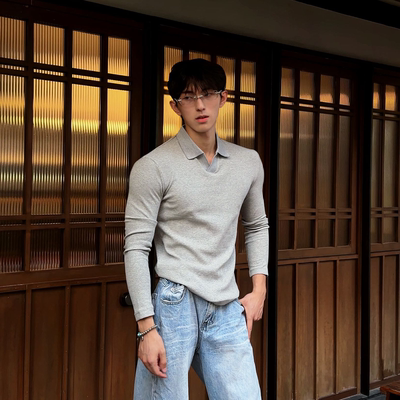 BEESTRONG海鸥领修身透气POLO