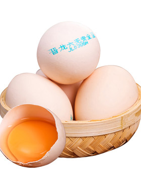 晋龙六无标准30枚安全营养鸡蛋