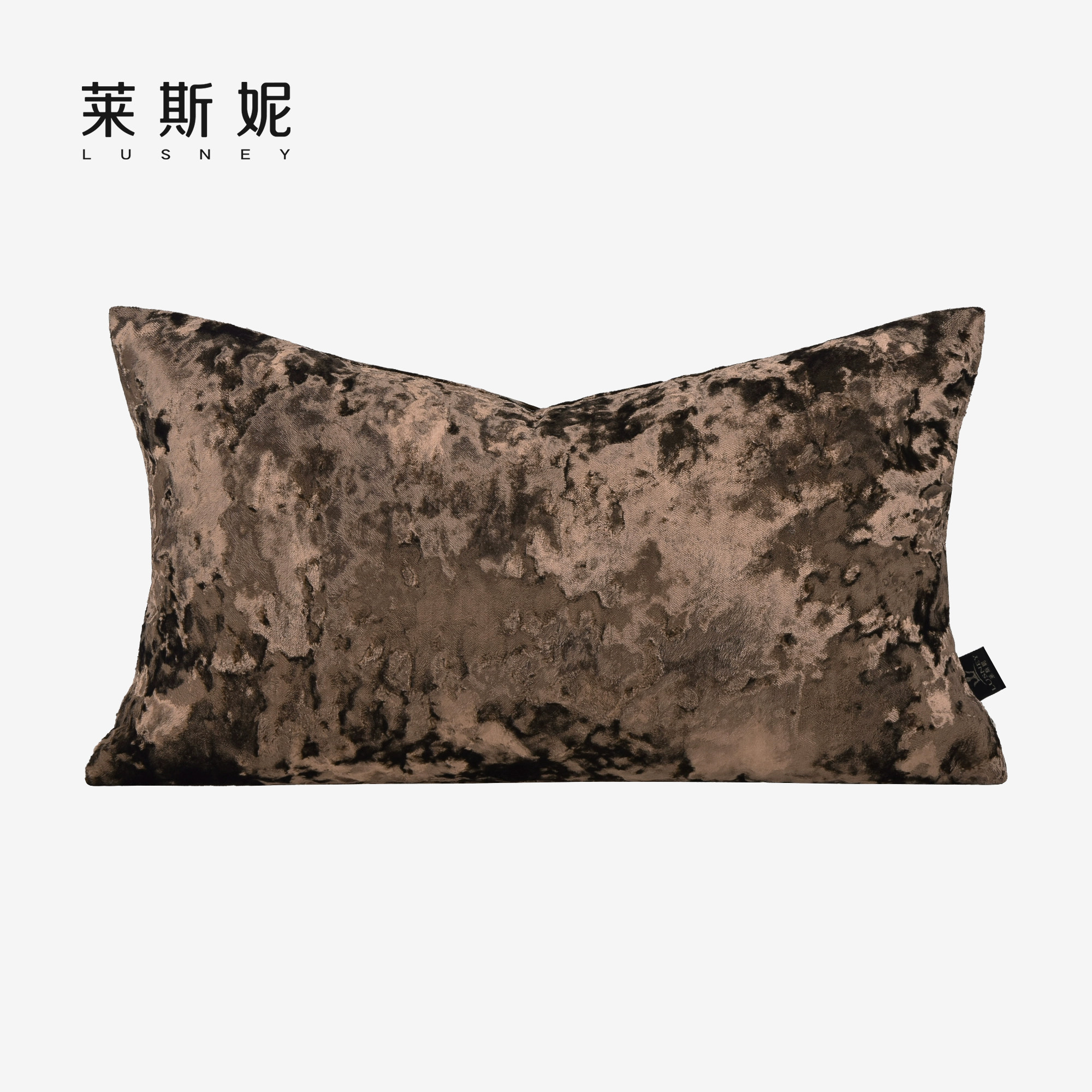 现代简约轻奢抱枕棕咖色进口高级天鹅绒沙发腰枕靠垫样板间腰靠垫,居家布艺,腰靠垫,淘宝优惠券,粉丝福利购,淘宝优惠卷