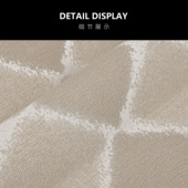 轻奢高端客厅搭毯中式 沙发盖毯床尾i. 床尾巾现代样板房间条纹软装