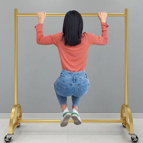 阳台落地挂衣架卧室加厚钢管