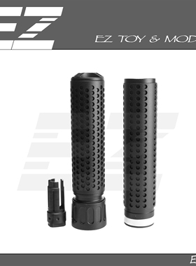 QDC金属消音火帽14逆牙蜂窝QDC快拆司骏HK416顽客LDT QD消装饰