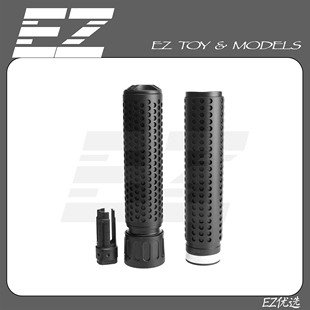 QDC金属消音火帽14逆牙蜂窝QDC快拆司骏HK416顽客LDT 饰 QD消装