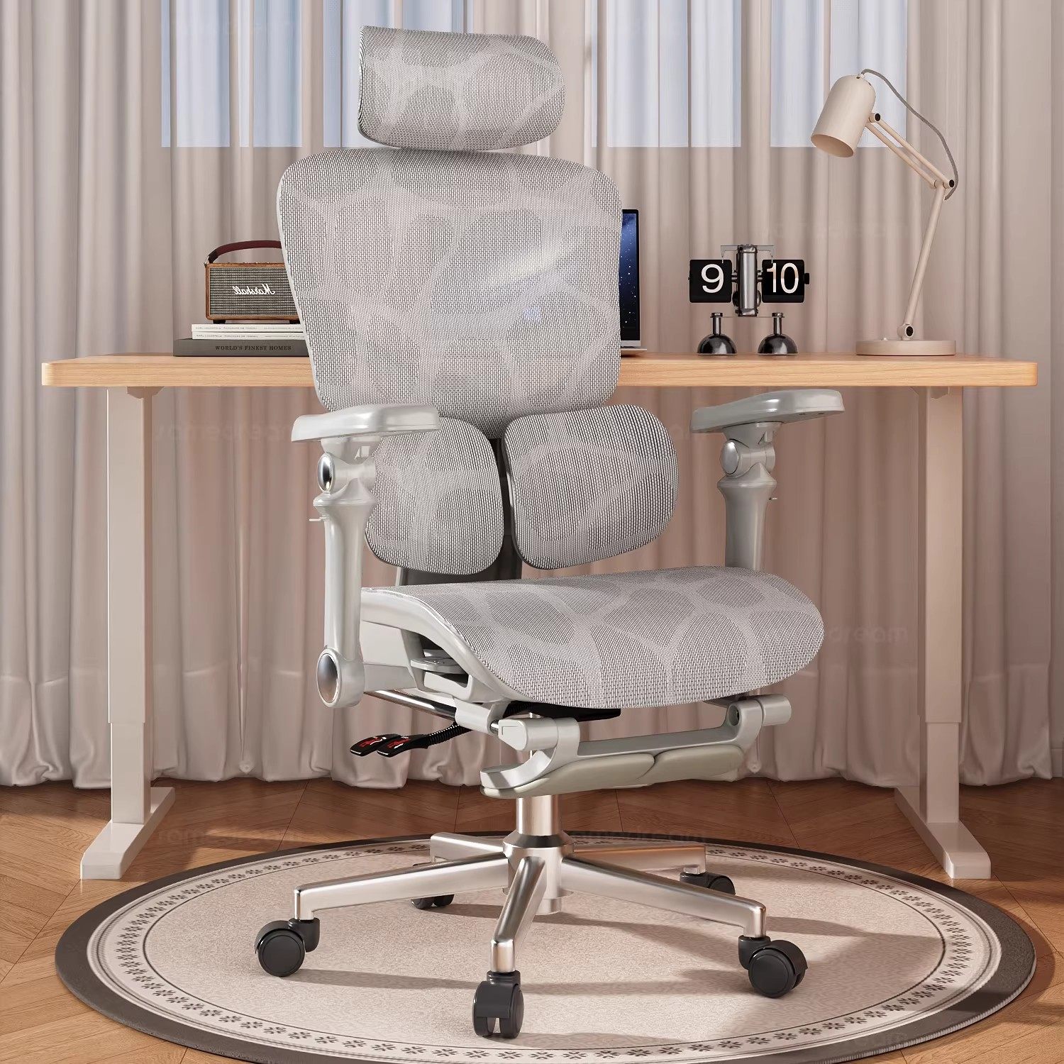 三梦人体工学椅家用电脑椅办公椅卧室护腰可躺座椅舒服久坐电竞椅,住宅家具,电脑椅,淘宝优惠券,粉丝福利购,淘宝优惠卷