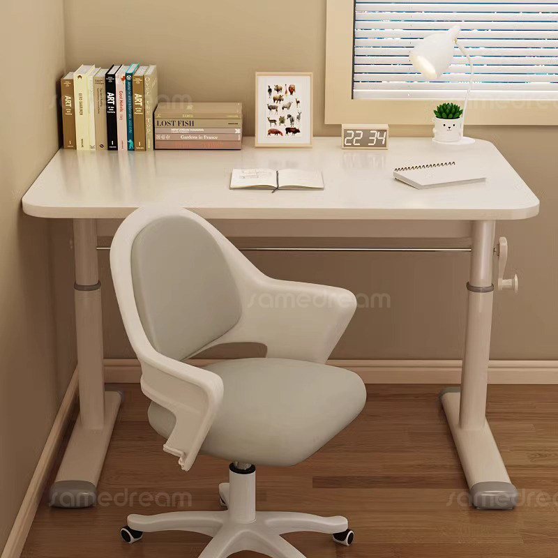 可升降儿童学习桌简易书桌小学生课桌椅套装家用桌子写作业写字桌