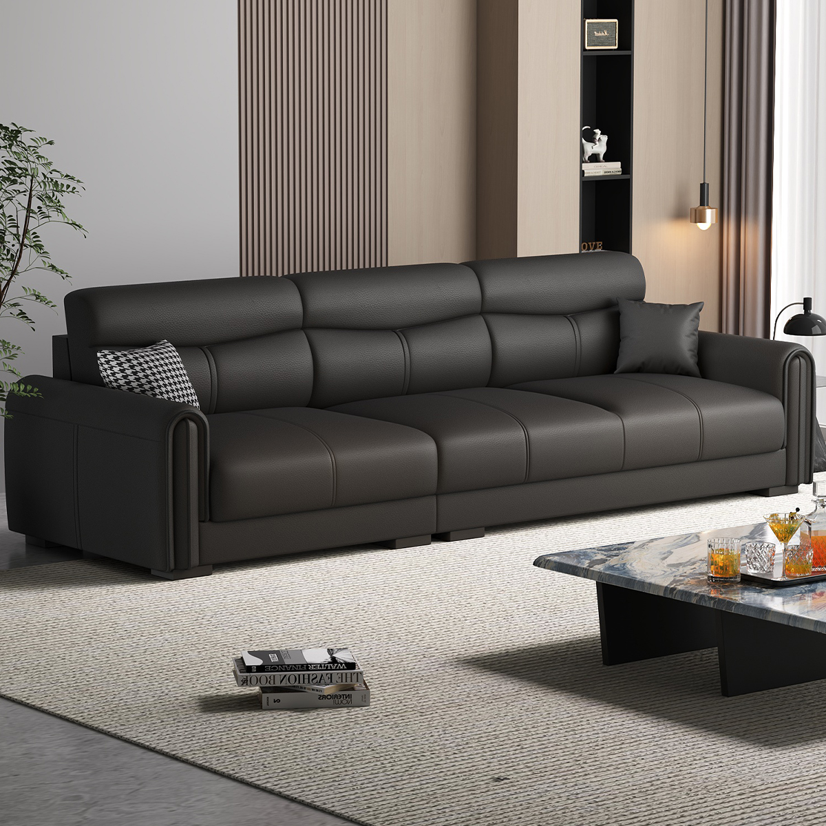 政府补贴现代简约小户型布艺沙发